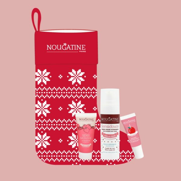 Botte coquette avec Sensimousse, sensidouce et le baume gourmand