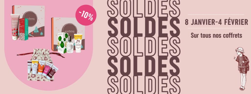 Banner solde -10% sur les coffrets