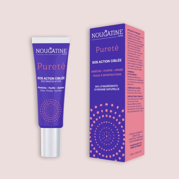 SOS Action ciblée pour ciblée les imperfections du visage